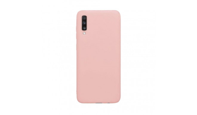 Evelatus Samsung Galaxy A70 Nano Silicone Case Soft Touch TPU Beige