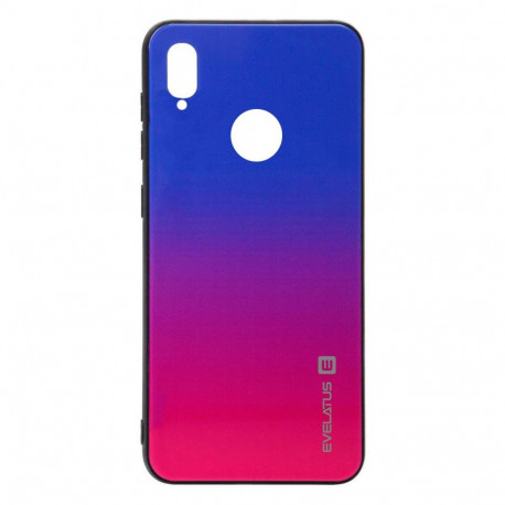 Evelatus Huawei Y7 2019 Gradient Glass Case 4 Mystery