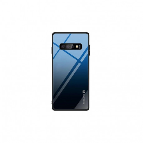 Evelatus Samsung Galaxy A40 Gradient Glass Case 7 Sea Depth