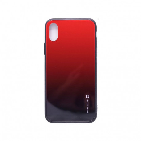 Evelatus Apple iPhone X/Xs Gradient Glass Case 5 Passion