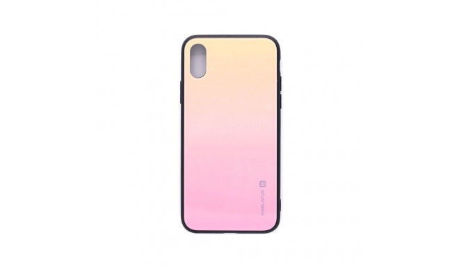 Evelatus Apple iPhone X/Xs Gradient Glass Case 1 Mild Melon