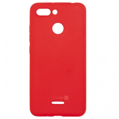 Evelatus Xiaomi Redmi 6 Nano Silicone Case Soft Touch TPU Red