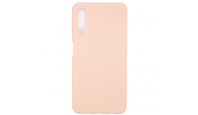 Evelatus Samsung Galaxy A7 2018 Nano Silicone Case Soft Touch TPU Pink Sand