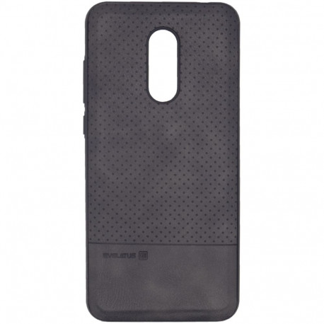 Evelatus Xiaomi Redmi 5 Plus TPU case 1 with metal plate (possible to use with magnet car holder) Bl