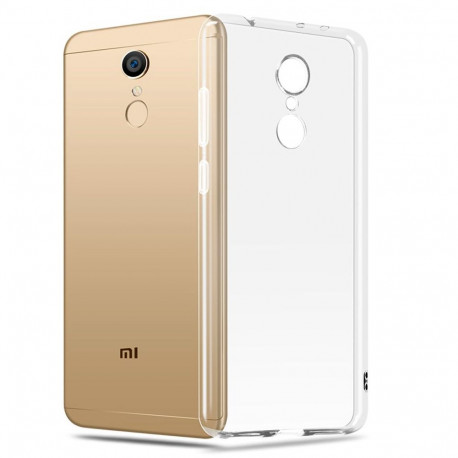 Evelatus Xiaomi Redmi 5 Plus Clear Silicone Case 1.5mm TPU Transparent