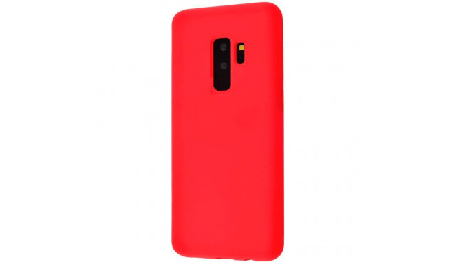 Evelatus Samsung S9 Plus Nano Silicone Case Soft Touch TPU Red