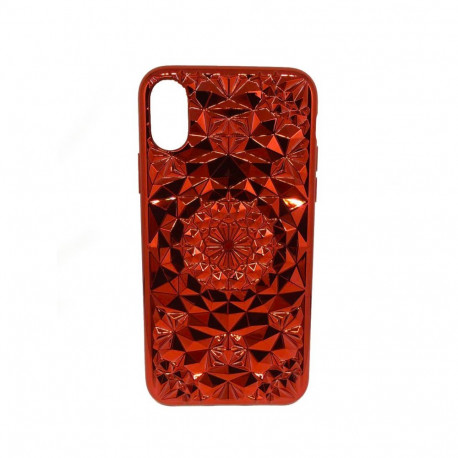 GreenGo Apple iPhone X 3D Case Red