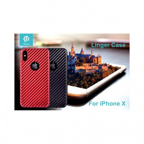 Devia Apple iPhone X LINGER Case Red