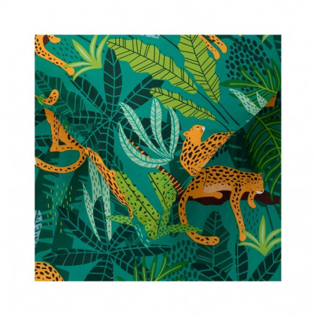 BED COV SET Jungle Life SATEEN 140x200CM
