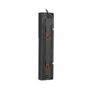 SURGE PROTECTOR ARMAC Z5 3M 5X FRENCH OUTLETS 10A CABLE ORGANIZER BLACK