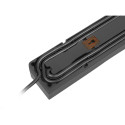 SURGE PROTECTOR ARMAC Z5 3M 5X FRENCH OUTLETS 10A CABLE ORGANIZER BLACK
