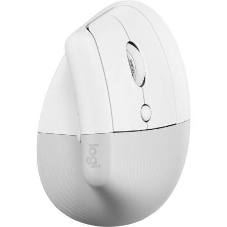 Myszka pionowa Logitech Lift bezprzewodowa biała