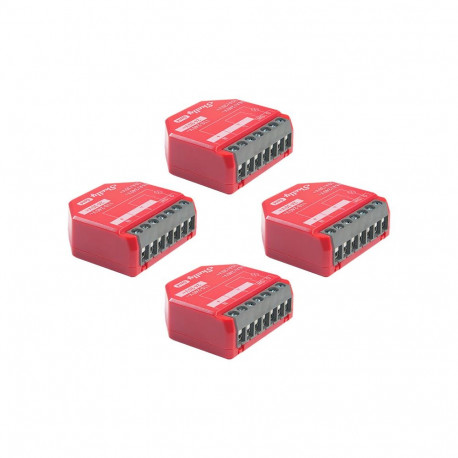 Set of 4 Shelly 1 PM Gen4 Zigbee/Matter Controllers