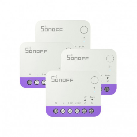 Sonoff MINI-RBS WiFi Smart Mini Roller Shutter Switch (4 pcs.)