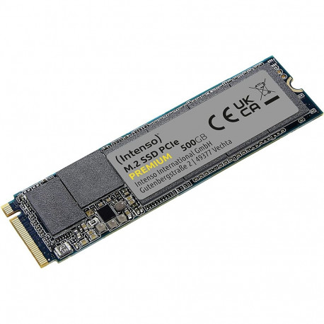 Intenso Premium 500 GB, SSD (PCIe 3.0 x4, NVMe 1.3, M.2 2280)
