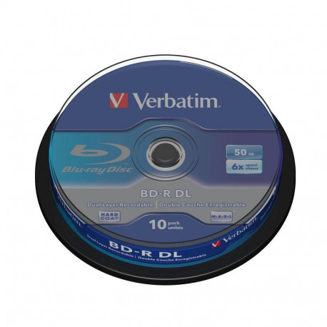BD-R 50 GB (6fach, 10 Stück, Retail)