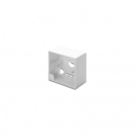 Aufputzrahmen DN-93803 für Keystone Leerdosen (weiß, 80 x 80mm)