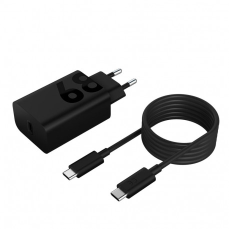 Lenovo ZG38C05739 mobiilseadme laadija tahvelarvutile, universaalne must AC siseruumides