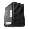 Cooler Master Q300L V2 mini tower must, läbipaistev