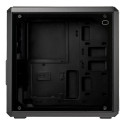 Cooler Master Q300L V2 mini tower must, läbipaistev