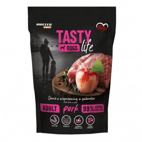 BIOFEED Tasty Dogs Life sealiha märg koeratoit 500g