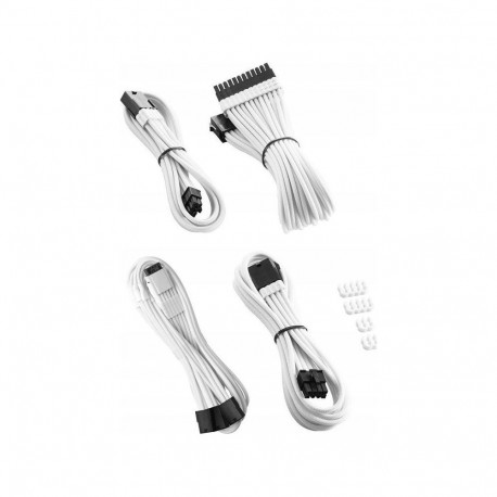 CableMod PRO ModMesh 12VHPWR kaabli pikenduskomplekt - valge