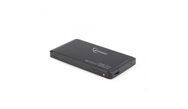 Gembird EE2-U3S-2 storage drive enclosure HDD enclosure Black 2.5"