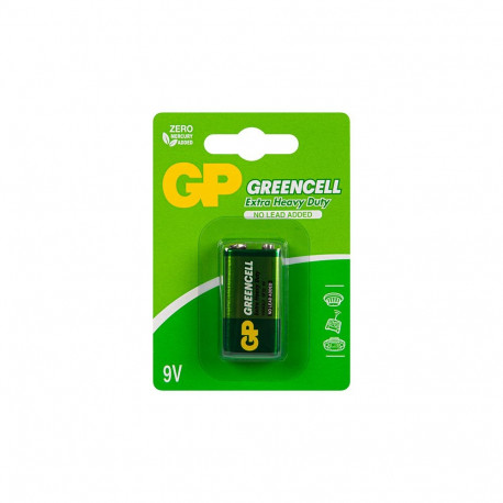 82-633# patarei 6f22 greencell gp 9v