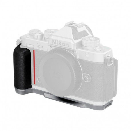 SmallRig 5706 L-Shaped Mount Plate with Silicone Handle for Nikon Z f Silver