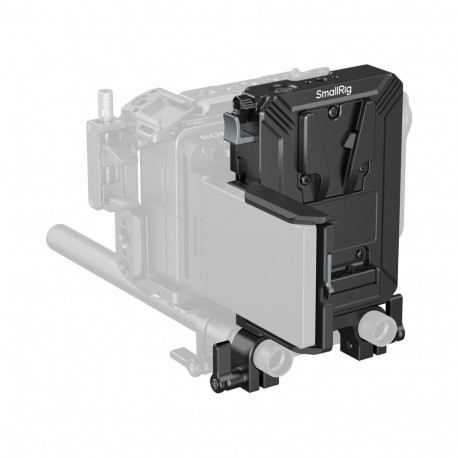 SmallRig 5226 V-Mount Battery Mount Plate Kit for 15mm LWS Rods