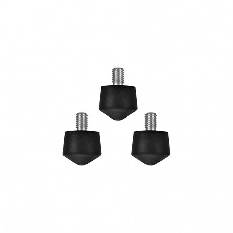 Kupo KS-360 Universal Rubber Feet Pad w/ 3/8"-16X13mm Thread (Set of 3)