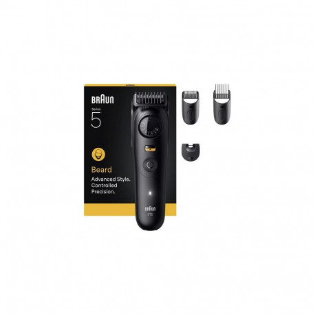 Braun BeardTrimmer 5 80789813 beard trimmer AC/Battery 20 2 cm Wet &amp; Dry Black