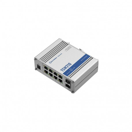 Teltonika TSW210 network switch Unmanaged Gigabit Ethernet (10/100/1000) Aluminium