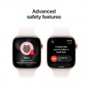 Apple Watch 11 GPS 42mm Sport Band M/L, rose gold/light blush (MEU44ET/A)