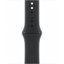Apple Watch 11 GPS 42mm Sport Band M/L, space grey/black (MEQX4ET/A)