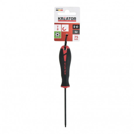 Kreator KRTH21103 Torx kruvikeeraja, 75mm, T8, magnetiline ots, libisemiskindel käepide