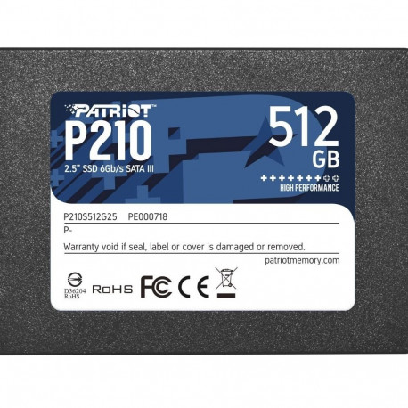 Disc SSD 512GB P210 520/430 MB/s SATA III 2.5