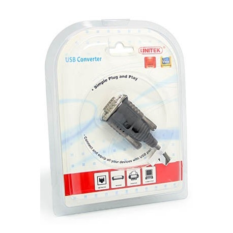 Oto szczegóły dotyczące tego produktu:
Produkt: Konwerter USB na RS-232 (Serial / C