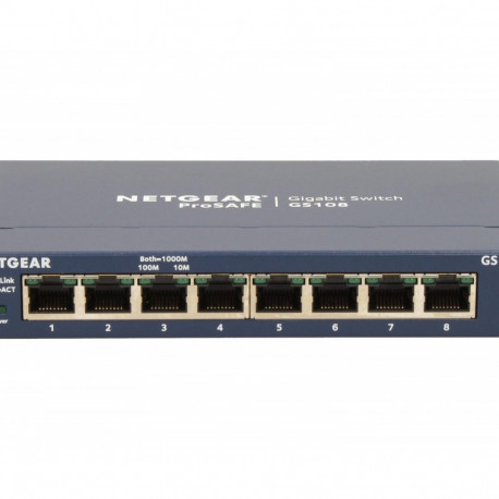 Switch Unmanaged Plus 8xGE - GS108GE