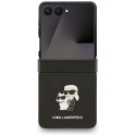 Karl Lagerfeld Saffiano Karl&Choupette Pin ümbris Samsung Galaxy Z Flip7 must