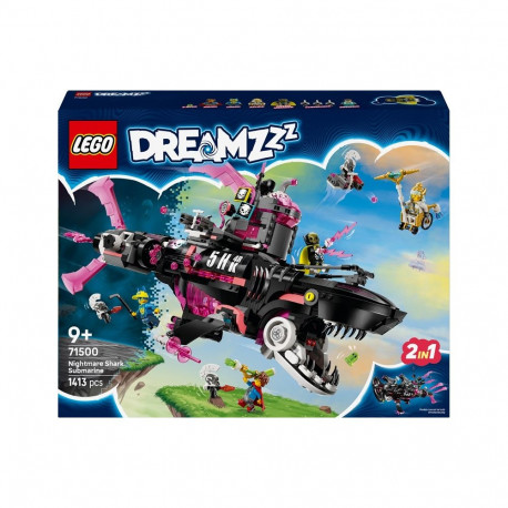 CONSTRUCT LEGO SHARK SUBMARINE 71500