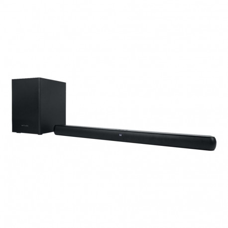 Muse | TV Soundbar With Bluetooth | M-1580SBT | 80 W | Bluetooth | Wireless connection | Gloss Black