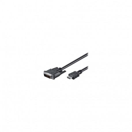 Goobay DVI-D/HDMI kaabel, nikeldatud, 50580, DVI-D isane Single-Link (18+1 pin), HDMI isane (tüüp A)