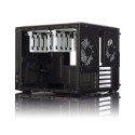 Fractal Design | NODE 804 | Side window | 2 - USB 3.0Audio in/outPower button with LED (white)HDD ac