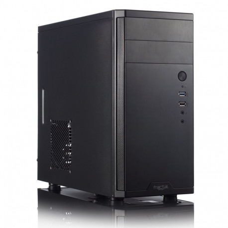 Fractal Design arvutikorpus CORE 1100, Micro ATX, ATX-toiteplokid kuni 185mm, kui paigaldatud on tav
