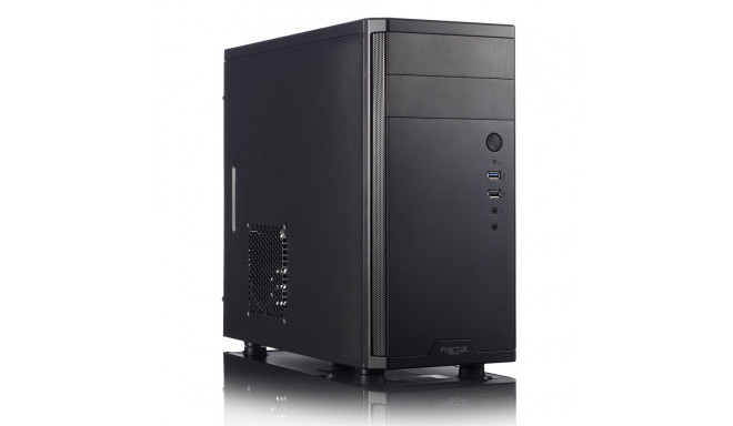 Fractal Design | CORE 1100 | Black | Micro ATX | ATX PSUs, up to 185mm if a typical-length optical d