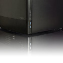Fractal Design | NODE 804 | Side window | 2 - USB 3.0Audio in/outPower button with LED (white)HDD ac