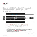 I/O HUB 6IN1 USB-C HDMI/100W CSV-1599 CLUB3D