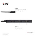 I/O HUB USB-C HDMI TRIPLE/CSV-1554 CLUB3D