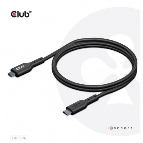 CABLE USB TO MICRO USB 1M/M/M CAC-1526 CLUB3D